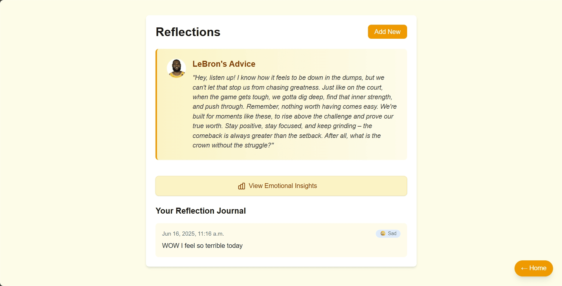 Mornings with Lebron screenshot 1